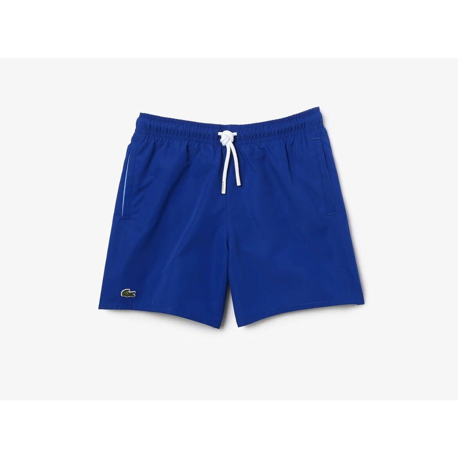 New Lacoste Kids' Quick-Dry Solid Swim Shorts Size 5